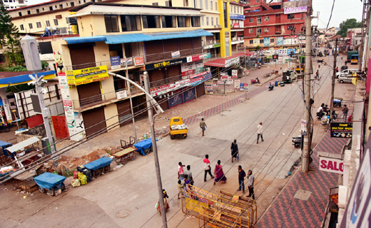 Lockdown in mangalore